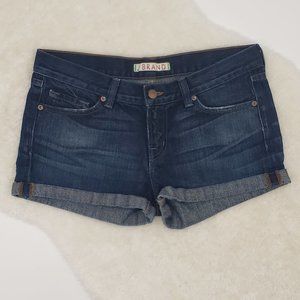 J Brand Mid-Rise Rolled Cuff Shorts